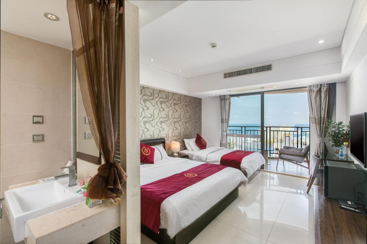 Aparthotel Sanya Sun And Sea Gueshouse Exterior foto