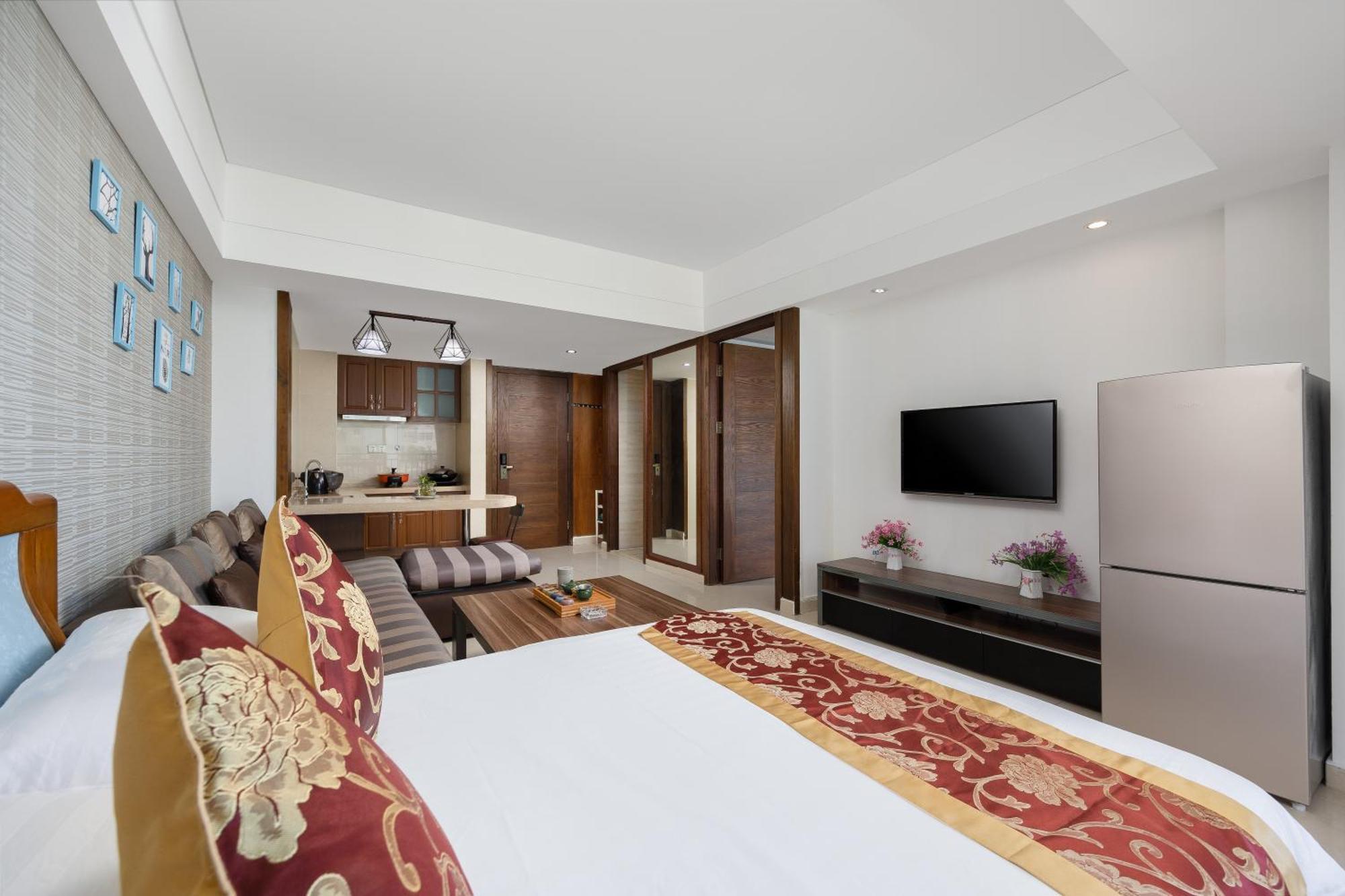 Aparthotel Sanya Sun And Sea Gueshouse Exterior foto