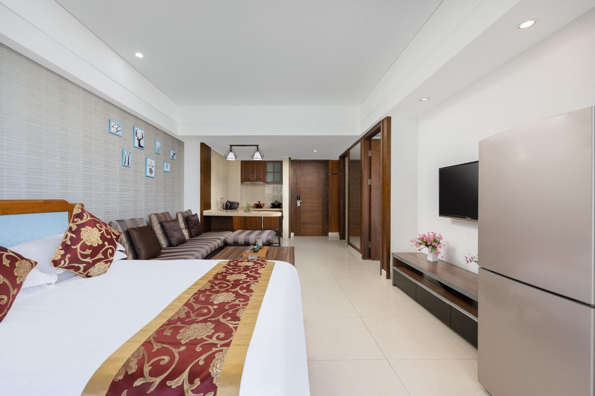 Aparthotel Sanya Sun And Sea Gueshouse Exterior foto