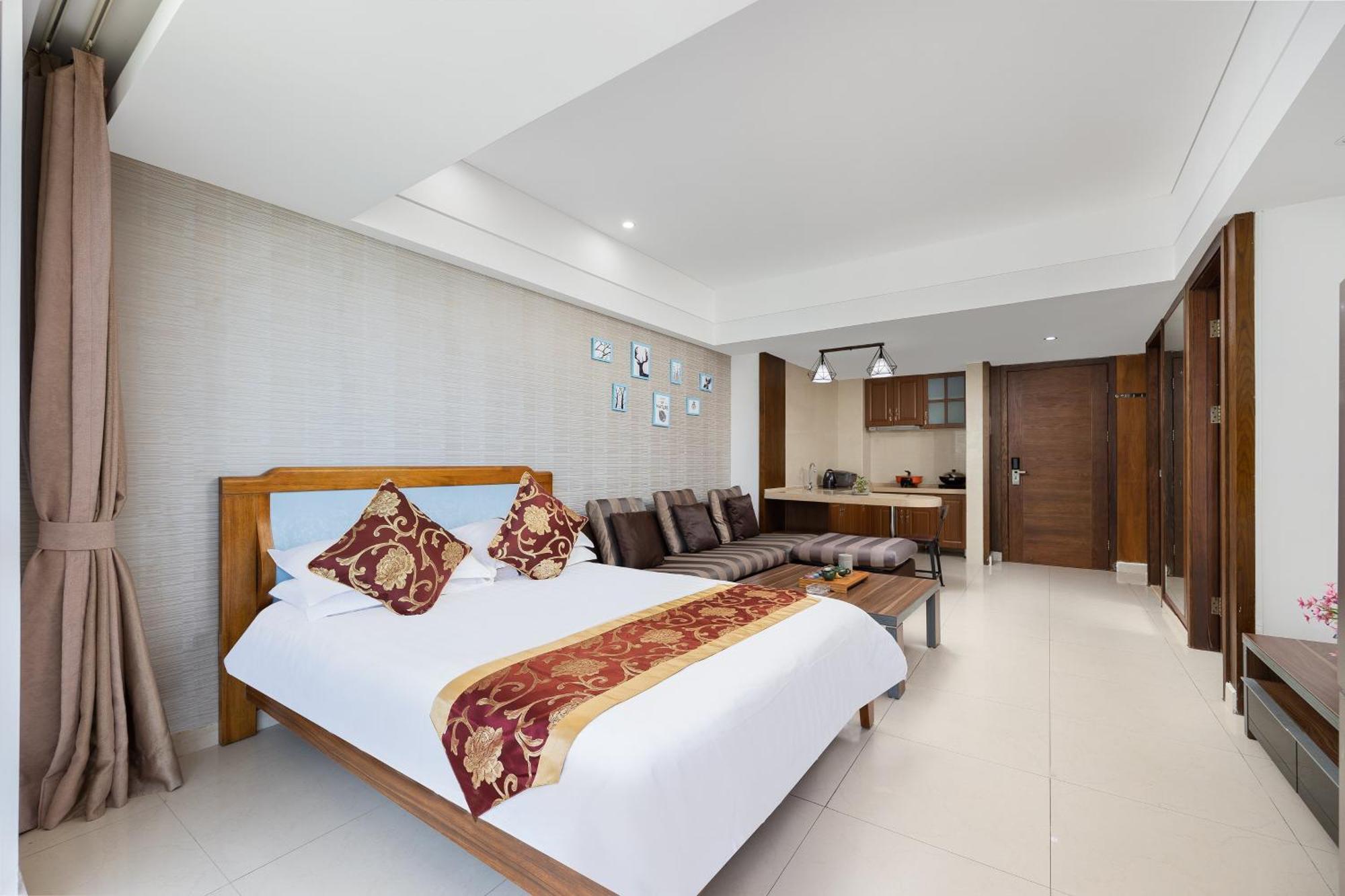 Aparthotel Sanya Sun And Sea Gueshouse Exterior foto