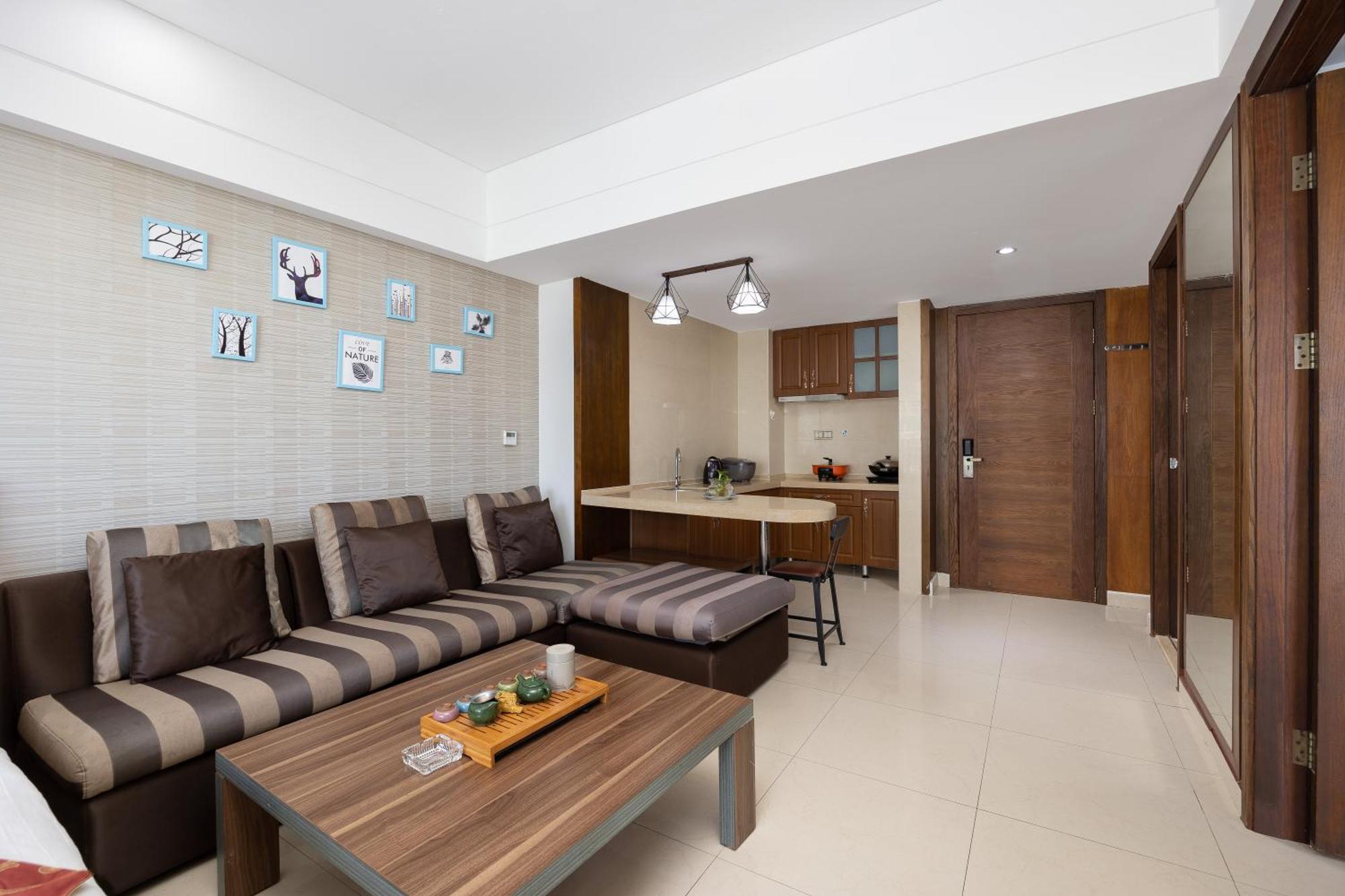 Aparthotel Sanya Sun And Sea Gueshouse Exterior foto