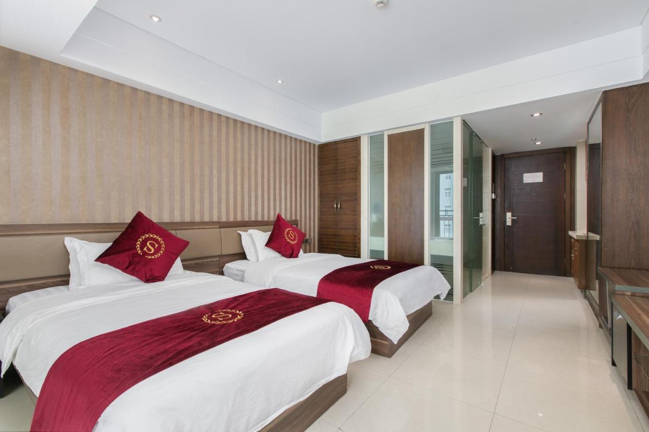 Aparthotel Sanya Sun And Sea Gueshouse Exterior foto