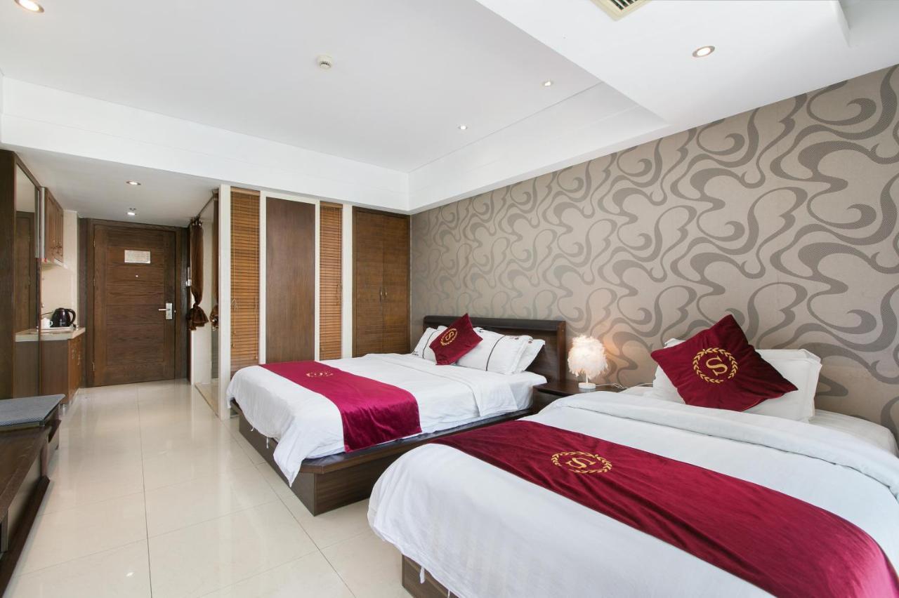 Aparthotel Sanya Sun And Sea Gueshouse Exterior foto